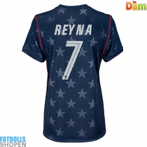 Billiga Förenta stater Giovanni Reyna #7 Bortatröja Dam VM 2026 Kortärmad